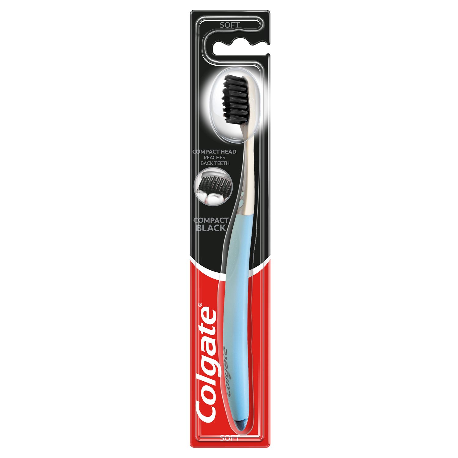 Colgate Compact Black Soft hammasharja